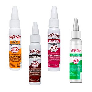 Kit 4 Cores Corante Softgel de Páscoa - 4 unidades - Rizzo
