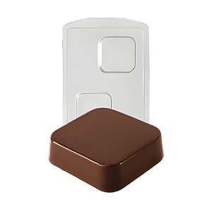 Forma de Acetato Especial - Pão de Mel Quadrado Grande - Ref. FP35 Crystal Rizzo Confeitaria