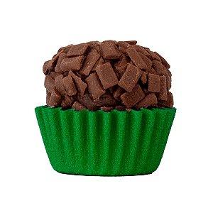 Forminha de Papel para Doces - Verde Bandeira - 100 unidades - Mago - Rizzo