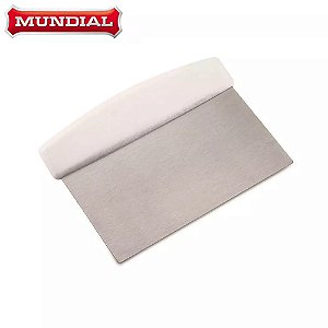 Raspador de Inox 15cm - 1un. Mundial ou Hercules Rizzo Confeitaria