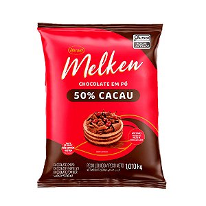 Chocolate em Pó 50% - Melken - 1,01kg - 01 unidade - Harald - Rizzo