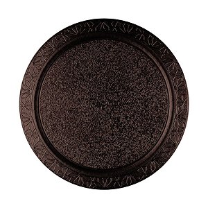 Base para Bolo Cake Board Redondo - Marrom Metalizado - 26cm - 1 unidade - Regina - Rizzo