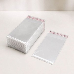 Saco Adesivado sem Furo - 8,5x9cm - 100 unidades - Rizzo - Rizzo
