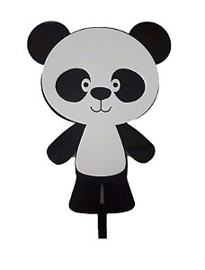 Topo de Bolo - Panda - 01 UN - Ref 11 - Vivarte - Rizzo