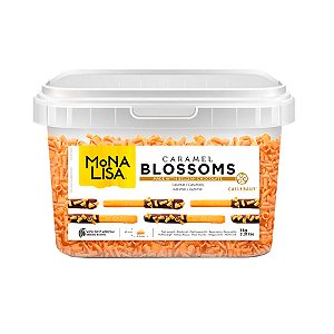 Chocolate Belga Callebaut - Blossoms Sabor Caramelo Mona Lisa - 1kg - 1 unidade - Sicao - Rizzo