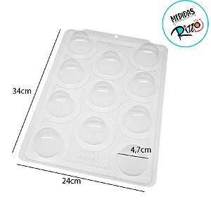 Forma Especial Trufa Pequena 3 Partes - Ref 3501 - 1 unidade - Rizzo