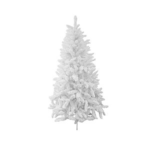 Árvore de Natal Modelo Nevada Branca - 722 Galhos - 1,80m - Ref. RZO339 - 1 unidade - Rizzo