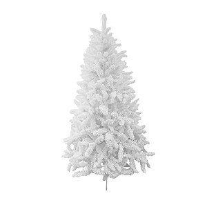 Árvore de Natal Modelo Nevada Branca - 1030 Galhos - 2,10m - Ref. RZO340 - 1 unidade - Rizzo