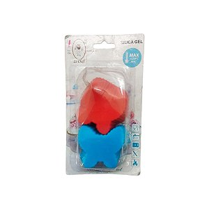Forminha Silicone Borboletas - 6 Unidades - Le Chef