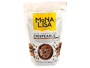 Chocolate Belga Callebaut - Crispearls Mona Lisa - Chocolate Ao Leite - 800g - Rizzo