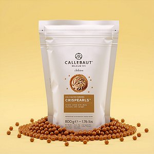 Chocolate Belga Callebaut - Crispearls Gold Salted Caramel - 800g