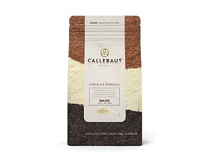 Chocolate Branco Granulado Belga Vermicelli Callebaut 1kg -  Rizzo Confeitaria