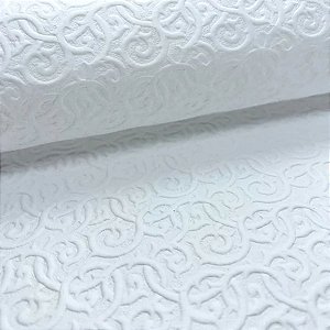 Papel de Seda Texturizado - 40x66cm - Branco - 10 unidades - Rizzo - Rizzo
