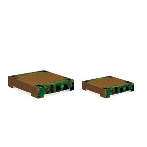 Kit Suporte Para Doces - Safari - 2 unidades - Cromus - Rizzo