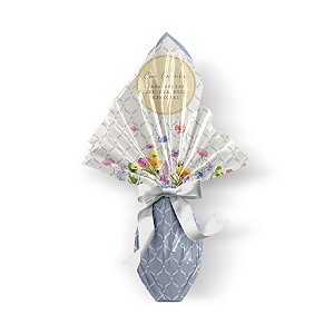 Saco Express 39x39cm para Ovos de 350g a 500g - Florens Azul - 25 unidades - Cromus - Rizzo