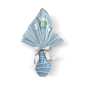 Saco Express 18x18cm para Ovos de 50g a 100g - Jump Azul - 5 unidades - Cromus - Rizzo