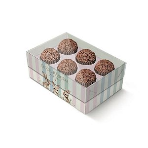 Caixa Com Para Docinhos - Doce Páscoa - 8 unidades - Cromus - Rizzo