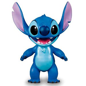 Boneco Stitch de Plástico - 37cm - 1 unidade - Rizzo