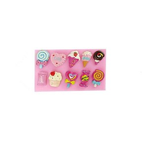 Molde de Silicone Doces S389 Molds Planet Rizzo Confeitaria