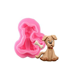 Molde de Silicone Cachorro S345 Molds Planet Rizzo Confeitaria