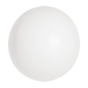 Balão de Festa Metalizado 20'' 50cm - Esphera Branco Redondo - 1 unidade - Cromus - Rizzo