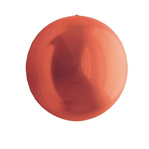 Balão de Festa Metalizado 20'' 50cm - Esphera Rose Gold Redondo - 1 unidade - Cromus - Rizzo