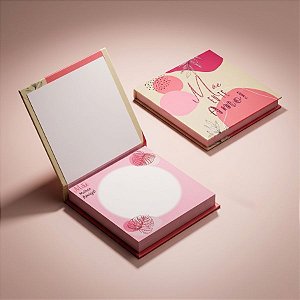 Bloco de Anotações Rosa e Bege - Mãe Eu Te Amo - 8cm - 1 unidade - Rizzo