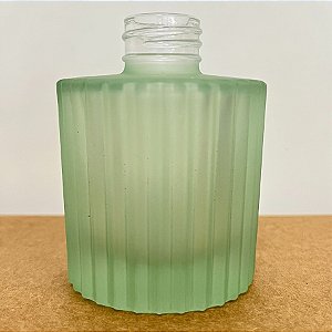 Frasco para Perfumaria de Vidro Redondo - Napoli Verde - 120ml - 1 unidade - Rizzo