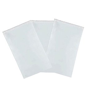 Saco Ziper Transparente - 8x21cm - 100 unidades - Rizzo