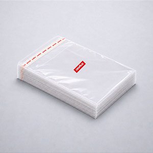 Saco Adesivado sem Furo - 21,5x21,5cm - 100 unidades - Cromus - Rizzo