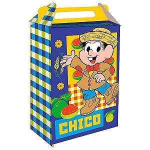 Caixa Surpresa Maleta - Chico Bento - 8 unidades - FestColor - Rizzo