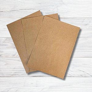 Papel Kraft Adesivo A4 90g  - 10 unidades - Rizzo