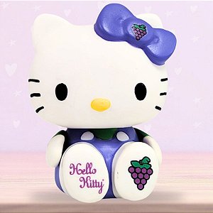 Boneca Frutinhas Hello Kitty de Vinil - Uva - 11cm - 1 unidade - Rizzo