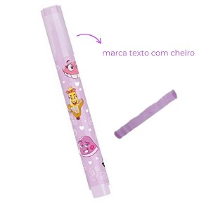 Marca Texto com Aroma - Roxo - 1 unidade - Fini - Rizzo