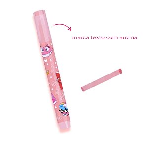 Marca Texto com Aroma - Rosa - 1 unidade - Fini - Rizzo