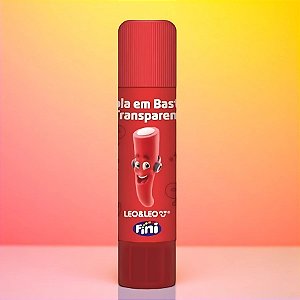 Cola em Bastão Transparente Tubes - 10g - 1 unidade - Fini - Rizzo