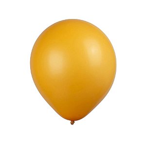 Balão de Festa Látex Liso - Gold Fusion - FestBall - Rizzo