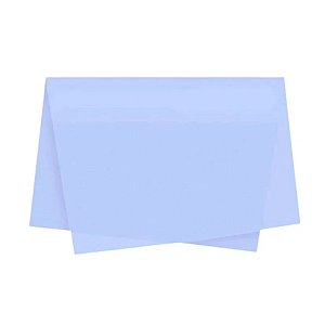 Papel de Seda - 50x70cm - Azul Serenity - 10 unidades - Rizzo