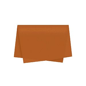 Papel de Seda - 50x70 - Laranja Queimado - 10 unidades - Rizzo