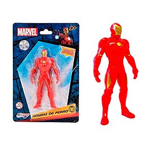 Mini Brinquedo - Homem de Ferro - 9,5cm - 1 unidade - Rizzo - Rizzo
