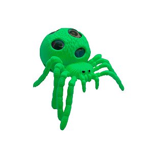 Brinquedo Cute Spider - Verde - 1 unidade - Rizzo