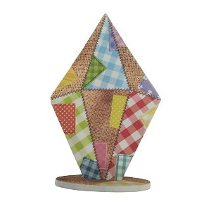 Enfeite De Mesa Balão De Festa Junina - Modelo 1 - 11,5x17,5cm - 1 unidade - Piffer - Rizzo