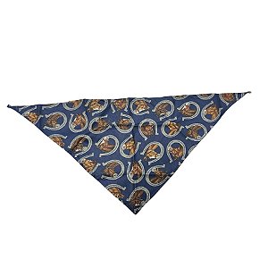 Bandana Estampada - Cavalos - Azul - 1 unidade - Rizzo