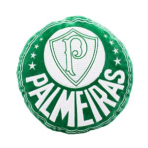 Almofada Redonda Palmeiras - 38x40cm - 1 unidade - Rizzo