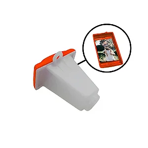 Monóculo Fotográfico com Foto - Laranja - 1 unidade - Rizzo Personalize