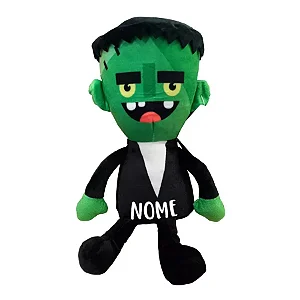 Monstro do Frankenstein de Pelúcia Personalizado - 28cm - 1 unidade - Rizzo Personalizado