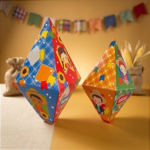 Balão Decorativo Grande e Pequeno de Festa Junina - Quadrilha Junina - 4 unidades - Cromus - Rizzo