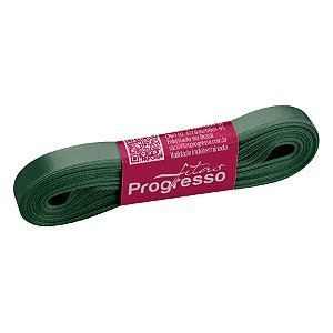 Fita de Cetim Progresso 10mm nº2 - 10m Cor 2059 Verde Oliva - 01 unidade