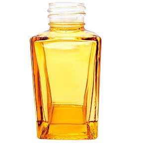 Frasco para Perfumaria de Vidro Londres - Mel - 80ml - 1 unidade - Rizzo