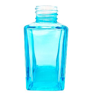 Frasco para Perfumaria de Vidro Londres - Azul - 80ml - 1 unidade - Rizzo